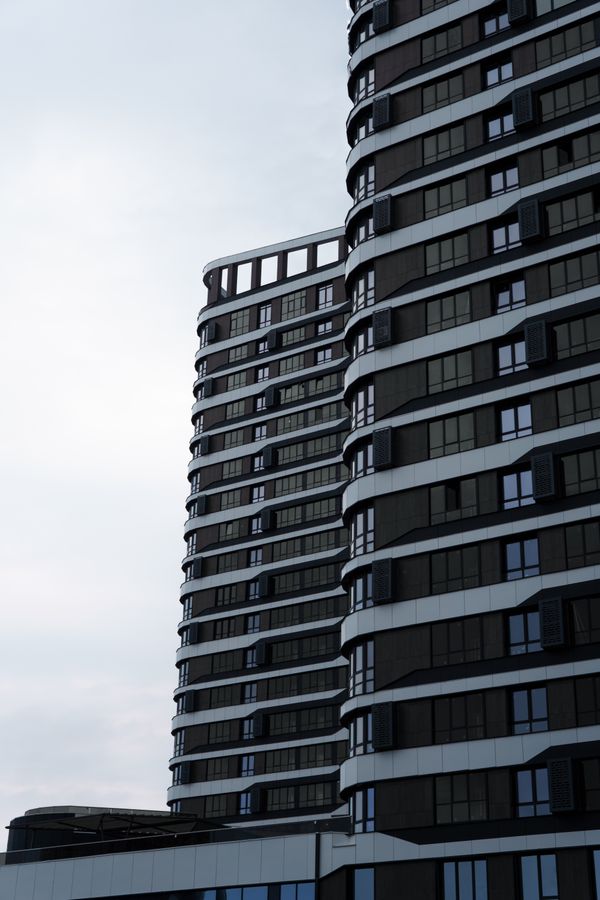 Contemporary building facade